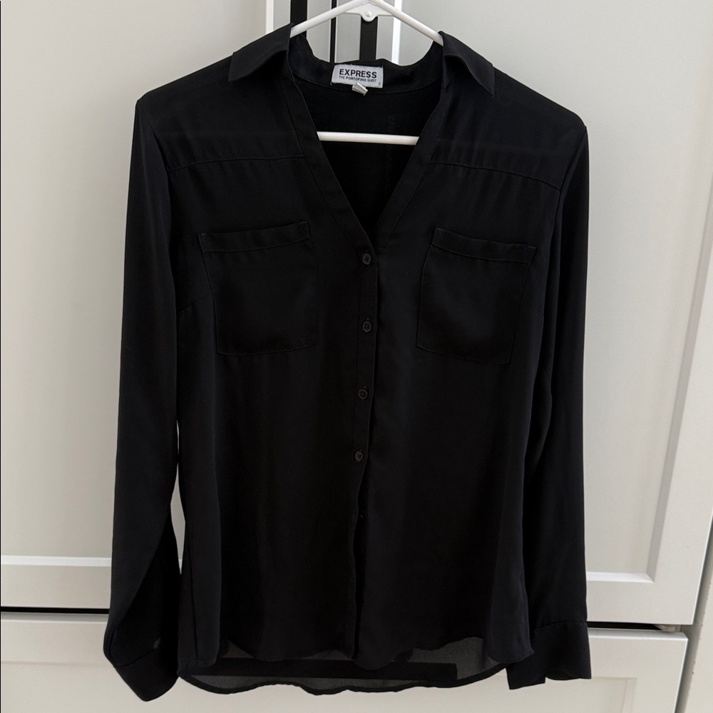 Express Women's Sheer Portofino Shirt